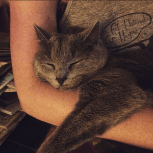 Olive a few days before she died.