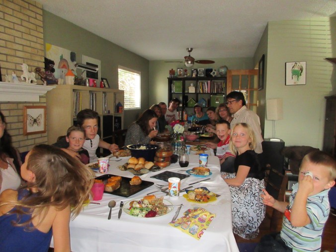 It's tough to get even a half-decent photo of this crew, but you get the idea.